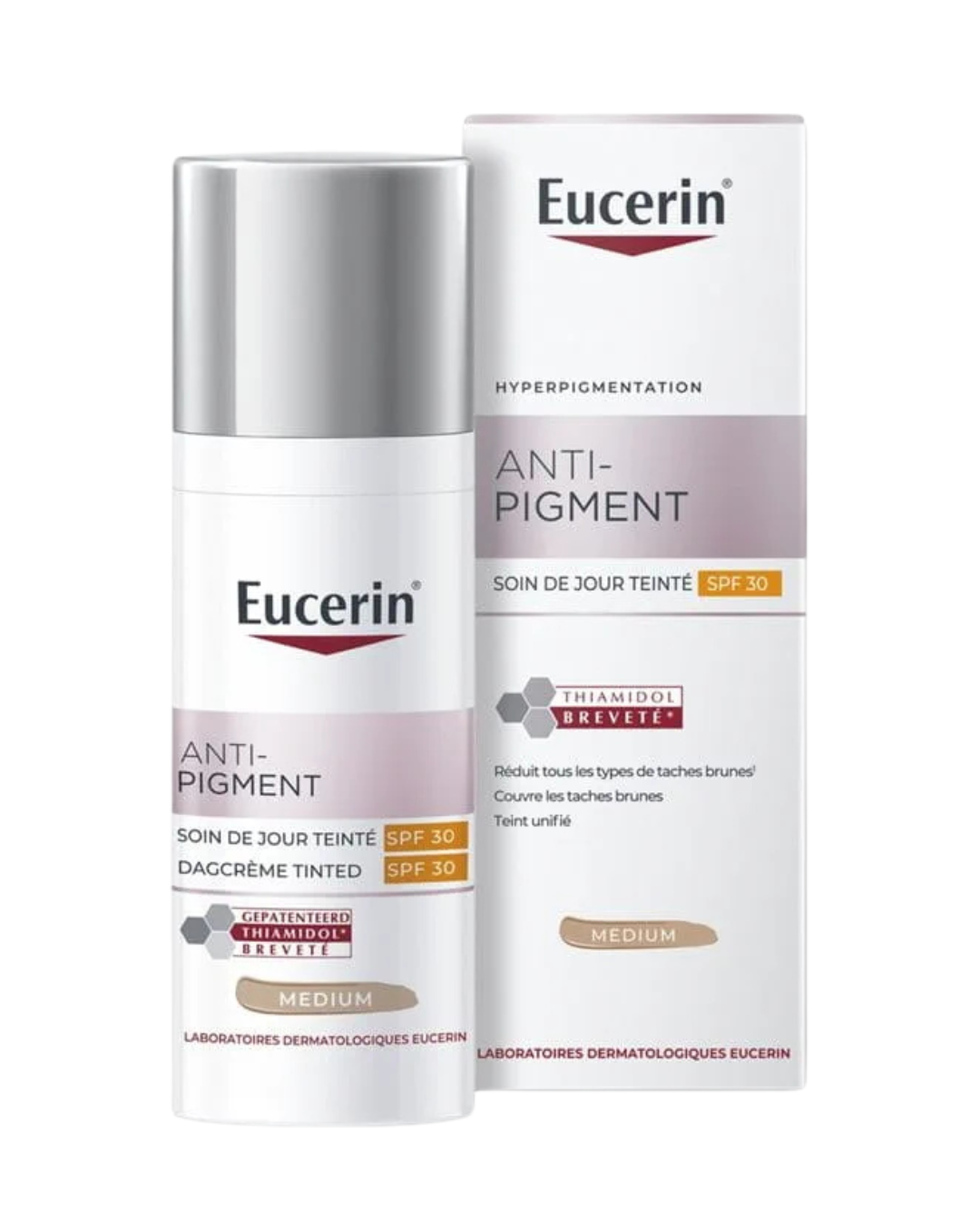 Design sans titre (88) Soin de Jour Teinté Medium SPF30 – Image 1