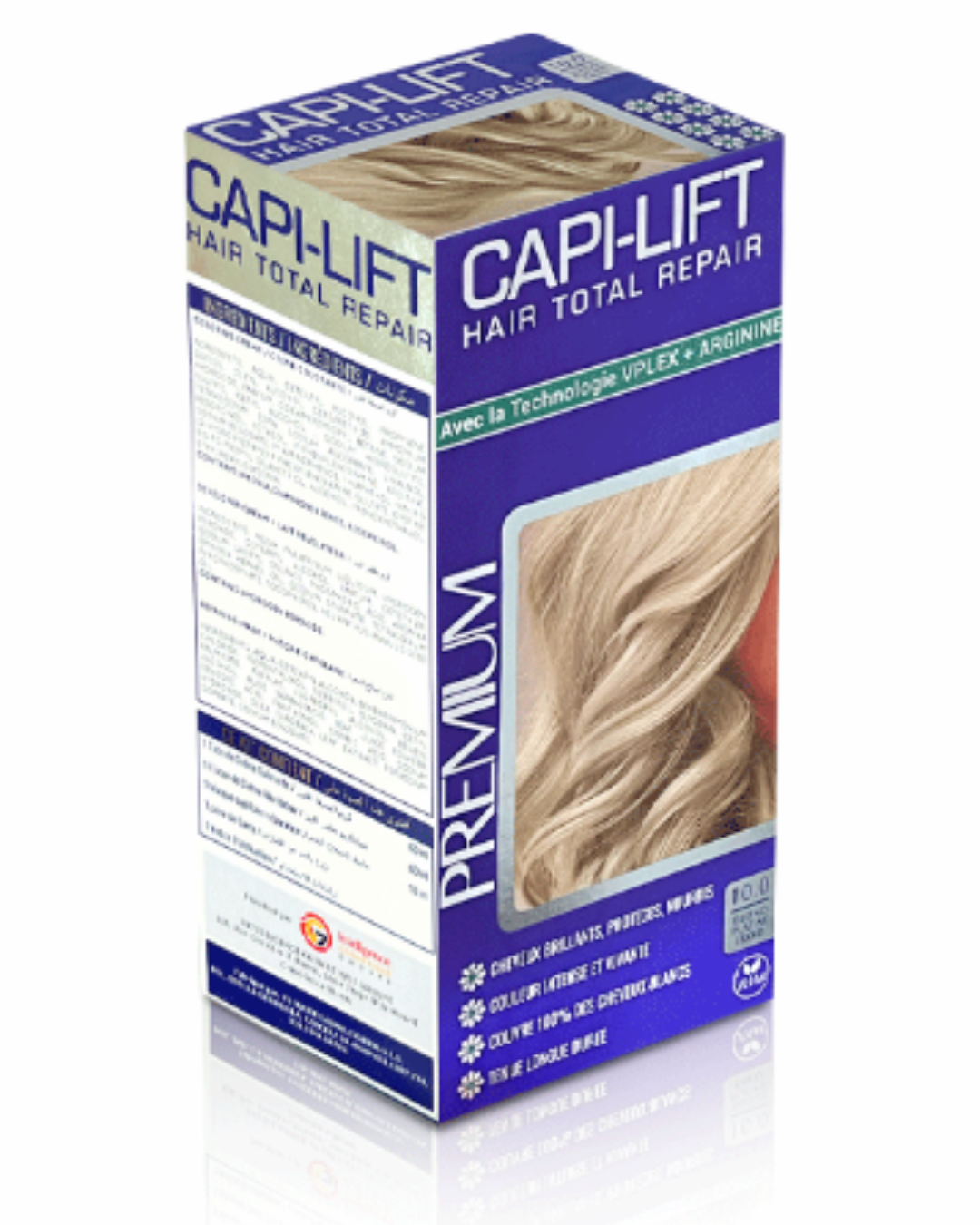 72 CAPI-LIFT N 10 BLONDE PLATINE – Image 1