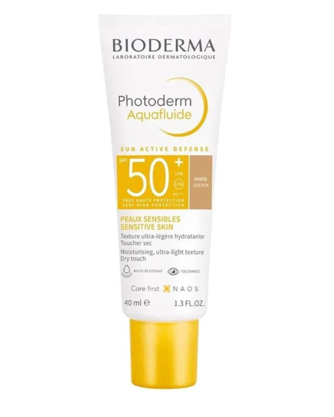 Design sans titre - 2025-09-03T184602.960 BIODERMA Photoderm MAX Aquafluide SPF50+ Teintée Dorée | 40ml – Image 1