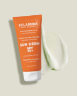 ECLADERM SUN DERM ECRAN SOLAIRE INVISIBLE SPF 50+ TOUS TYPES DE PEAUX 50 ML
