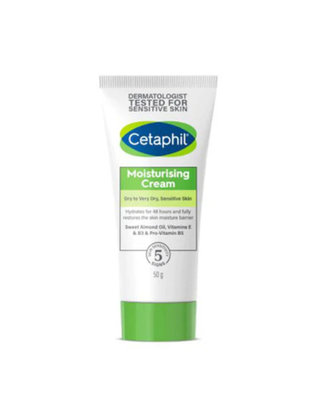 Design sans titre (37) Cetaphil – Crème hydratante haute tolérance – 50 G – Image 1